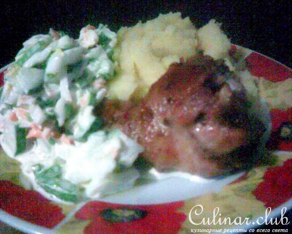 Куриные ножки, жареные без косточки