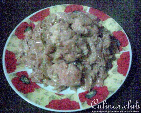 Куриная грудка, запеченная в сливках с капустой