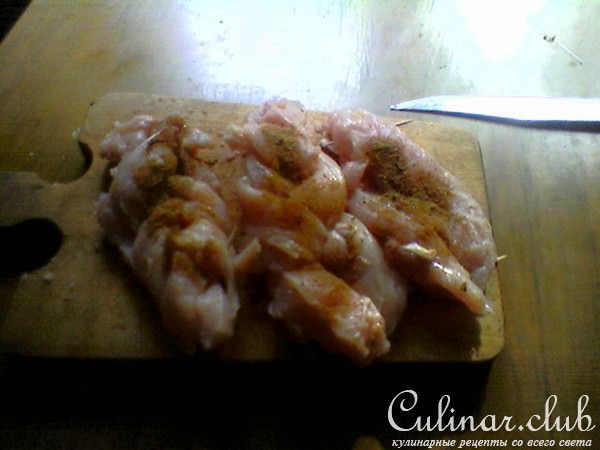 косичка из куриной грудки