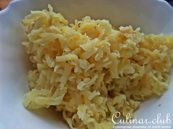 Курица с овощными шариками