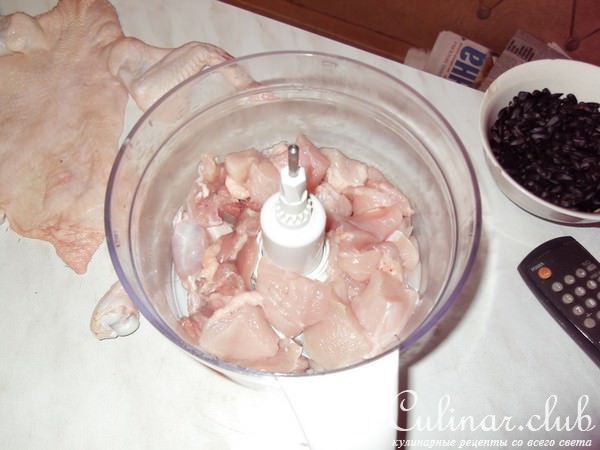 Фаршированная курочка