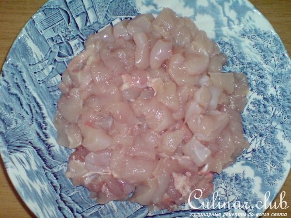 Фаршированная курица(вариант)