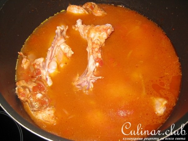 Куриный соус с алычой