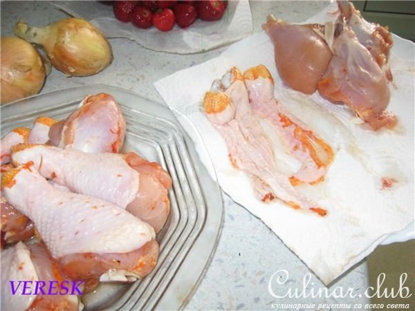 Фаршированные куриные ножки