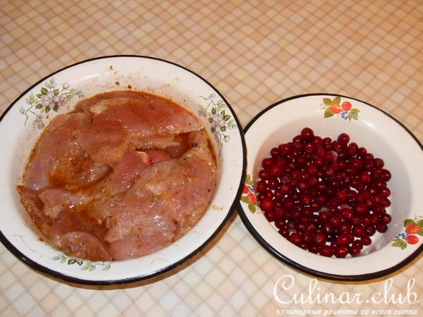 Индейка с клюквой