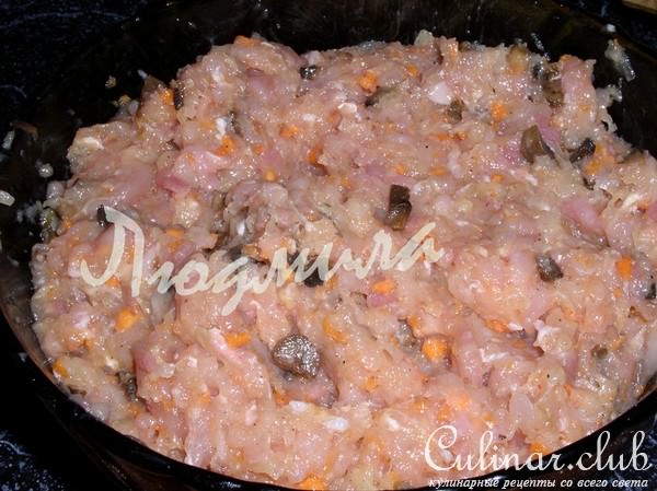 Фаршированная курица