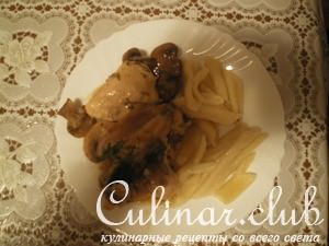 Курица в сливочном соусе
