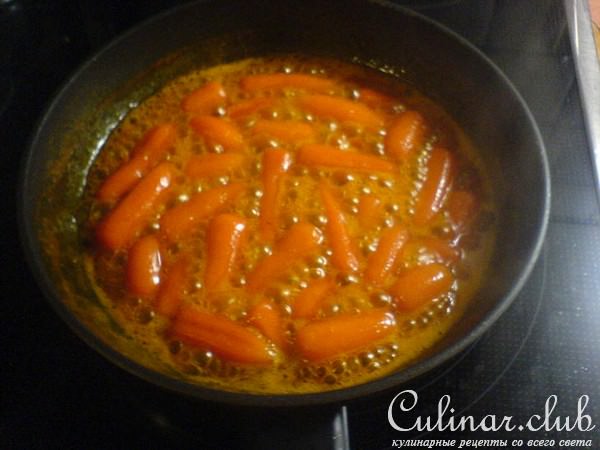 Куриная грудка с картофельным рулетом и морковкой!