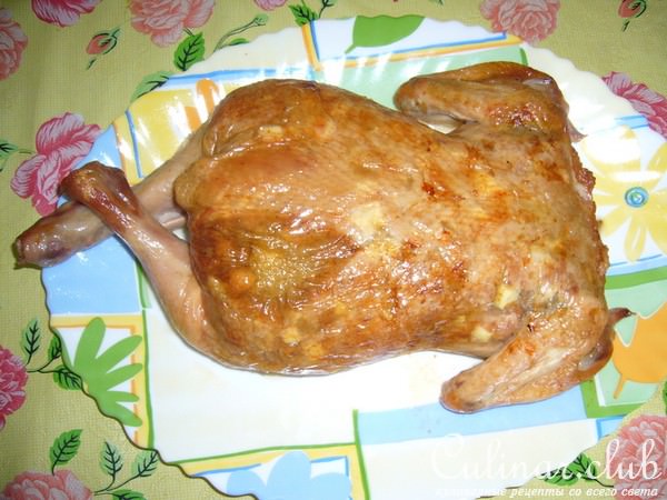 Галантин из курицы