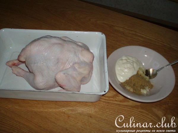 курочка из духовки