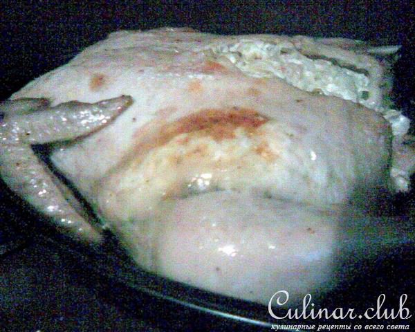 и снова ФАРШИРОВАННАЯ КУРИЦА...