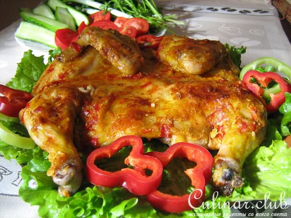 КУРОЧКА,запеченная в духовке (красавица - глаз не отвести:))) ) / Дуэль
