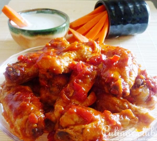 Пикантные крылышки Buffalo(вариант почти классика)