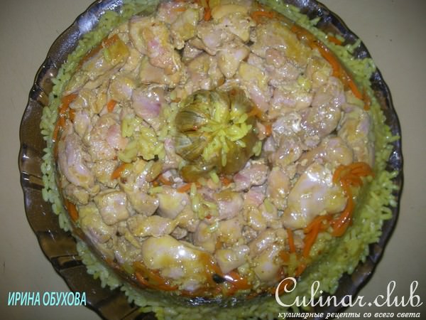 Плов с мясом птицы
