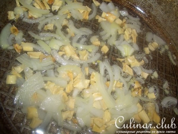 Курица с гречкой в яблочном соке 