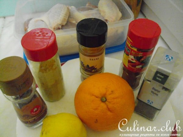 Куриная грудка в апельсиновом маринаде