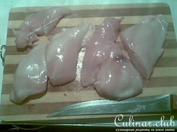курица в апельсиновом соке