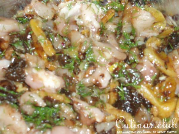 Курица фаршированая