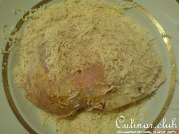 Необычный рецепт жареной курицы