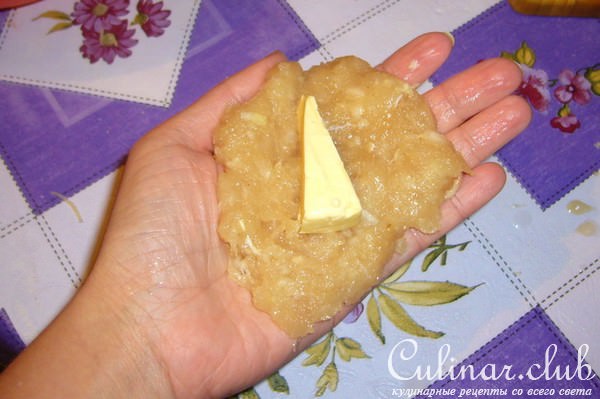 Куриные зразы в сырно-картофельной панировке