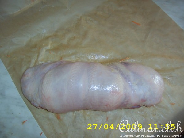 Куриный рулет 