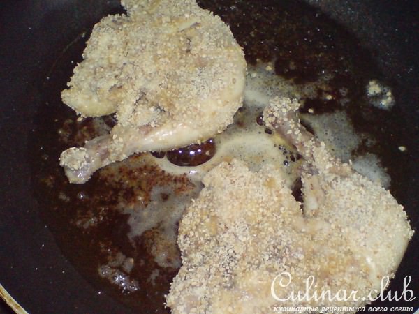 Куриные окорочка,отварные и обжаренные...(вариант)