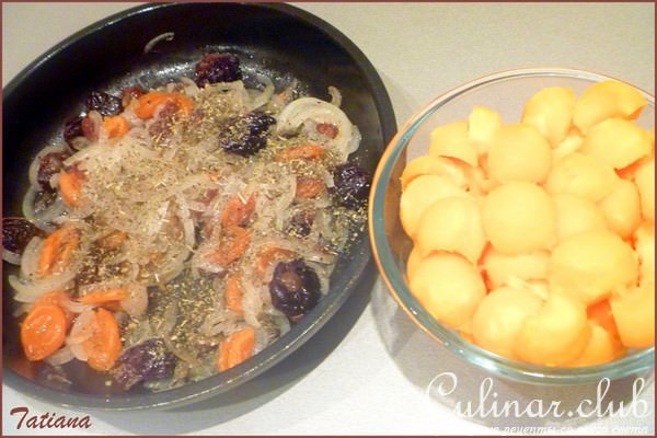 КУРИЦА фаршированная пряной тыквой