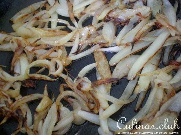Куриное филе в луково-лимонном соусе