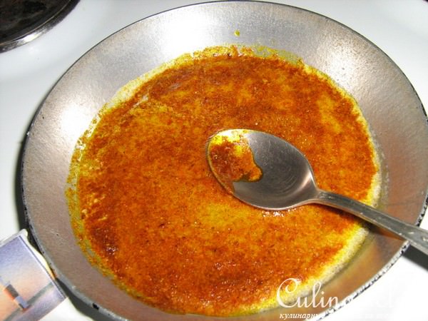 Курица с шафраном