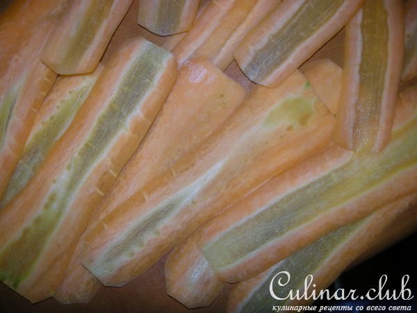 Рулетики из моркови с рисом