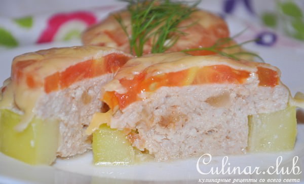 Кабачки фаршированные