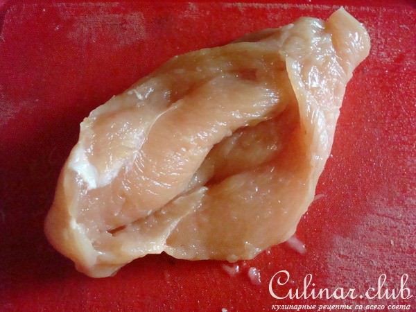 Куриная грудка, фаршированная грибами и баклажанами (очень вкусная и сочная)