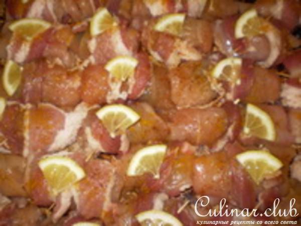 куриные рулеты с черносливом