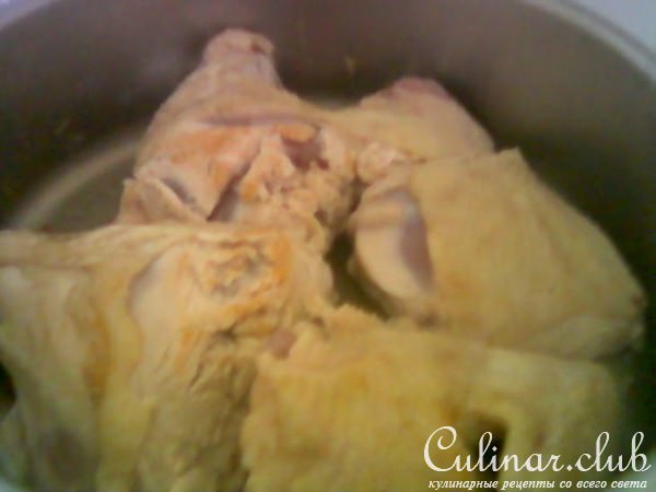 Фрикасе с курочкой