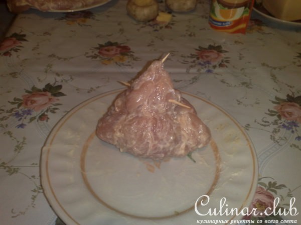 Куриные " мешочки"