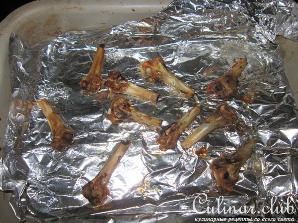 Заливное из куриных окорочков(простейший вариант)
