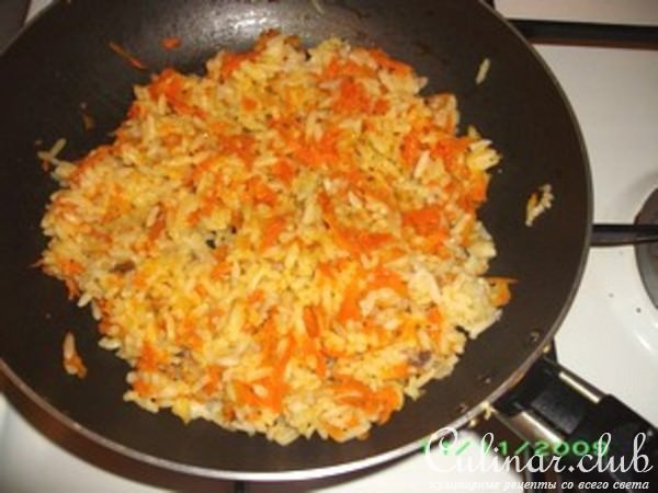 Жареный Фазан (или курица) с рисом