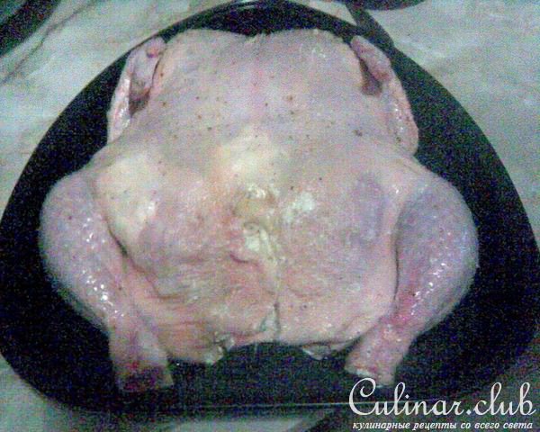 и снова ФАРШИРОВАННАЯ КУРИЦА...