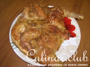 Курочка на соли (мой вариант)