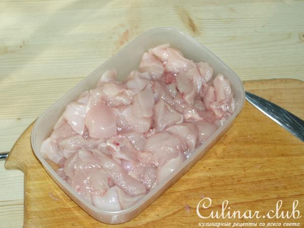 Курица фаршированая