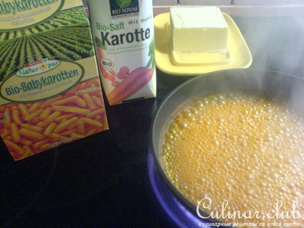 Куриная грудка с картофельным рулетом и морковкой!