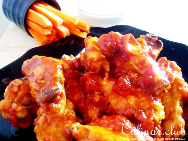 Пикантные крылышки Buffalo(вариант почти классика)
