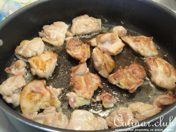 Курица с Виски,Пастой и Грибами ! ! !