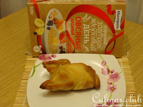 Перепела в тесте, фаршированные грибами и овсяными хлопьями