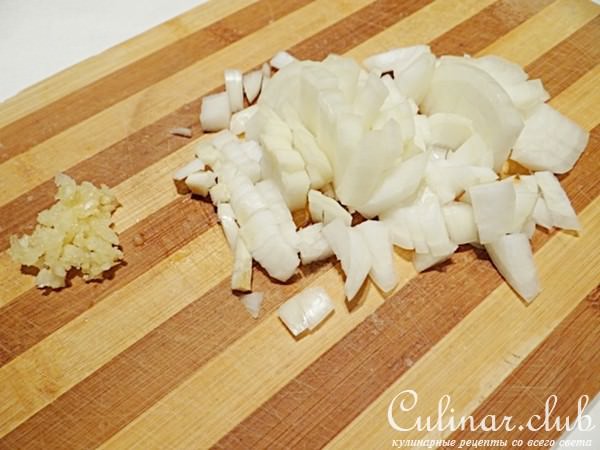 Курица с гречкой на сливках 