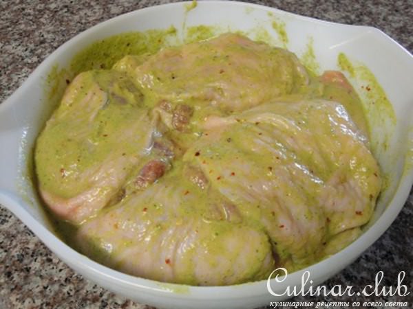 Ароматная курица под соусом ! ! !