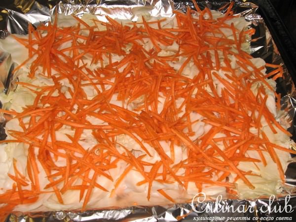 Курица с овощами в фольге
