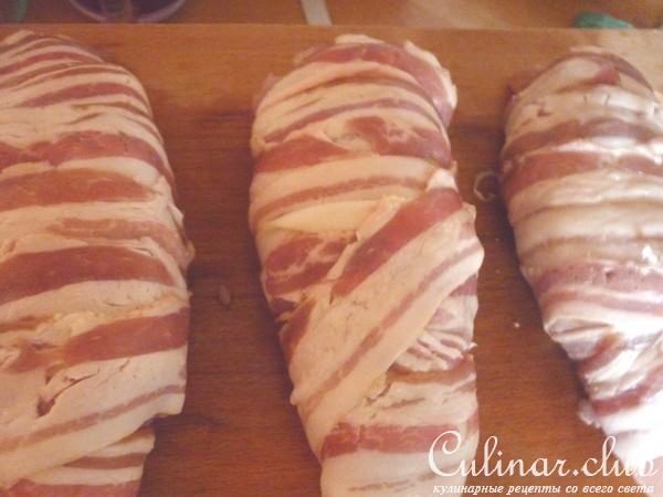 Запечённая индейка с начинкой из кураги и яблок(ДУЭЛЬ)