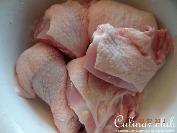 Ароматная курочка со сливочным картофелем