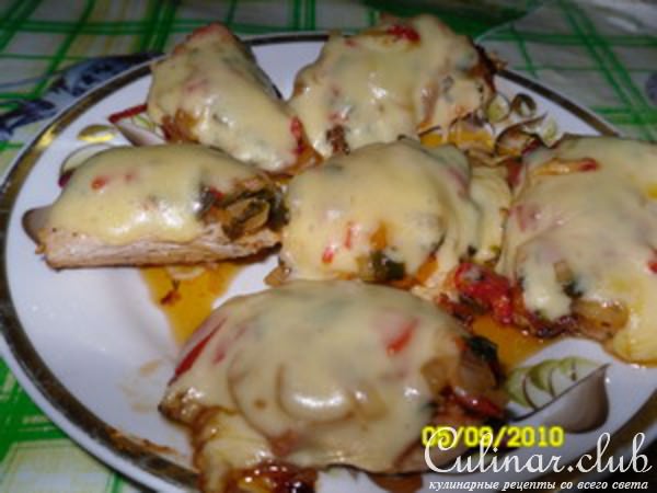 А-ля "Курочка по-французски"